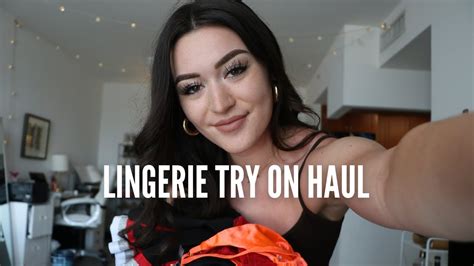 Lingerie Try On Haul Porn Videos 